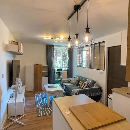 T2 30m2 Proche Plage, Renove Et Equipe بورم لي ميموزا
